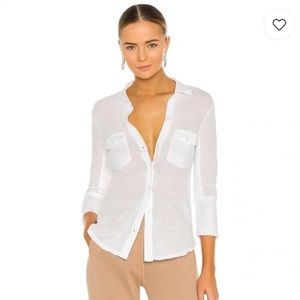 White bottom down James Perse size 2